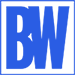 BraveWork Initials Logo with a Square border